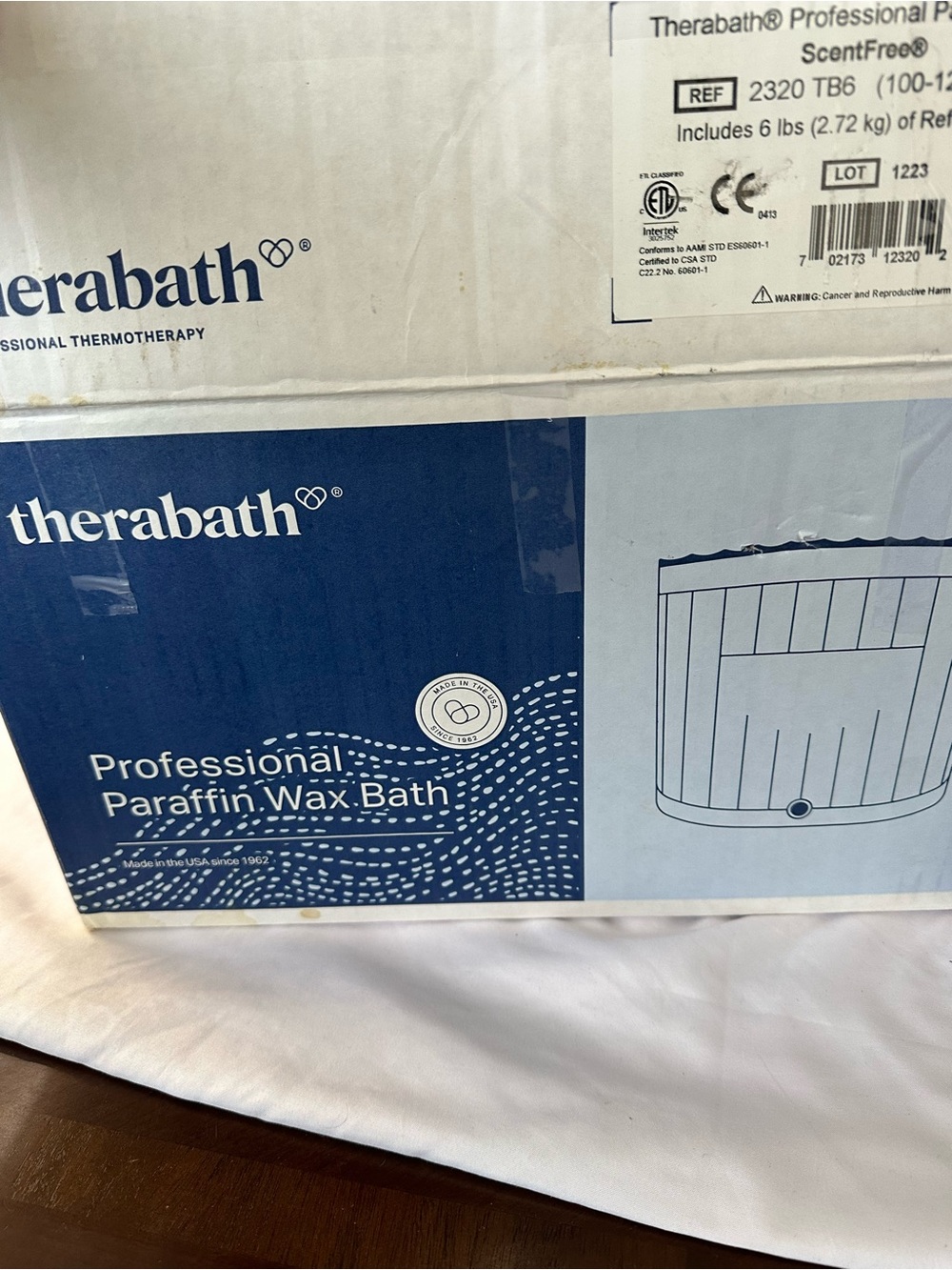 Professional Paraffin Wax Bath - Blue